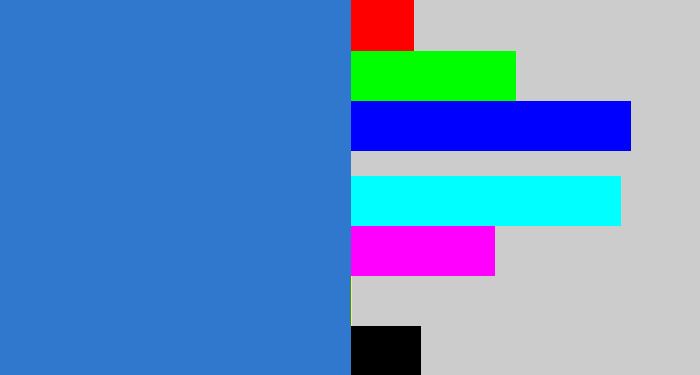 Hex color #2f78cd - windows blue