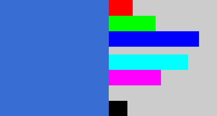Hex color #386ed3 - windows blue