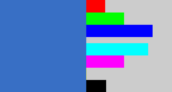 Hex color #386fc5 - windows blue