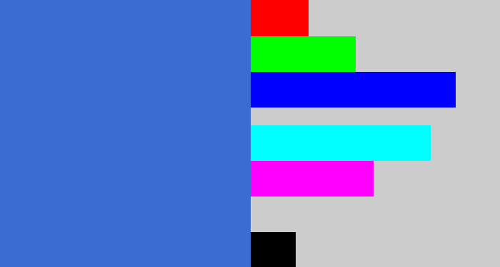 Hex color #3a6cd2 - windows blue