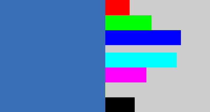 Hex color #3a6fb7 - windows blue