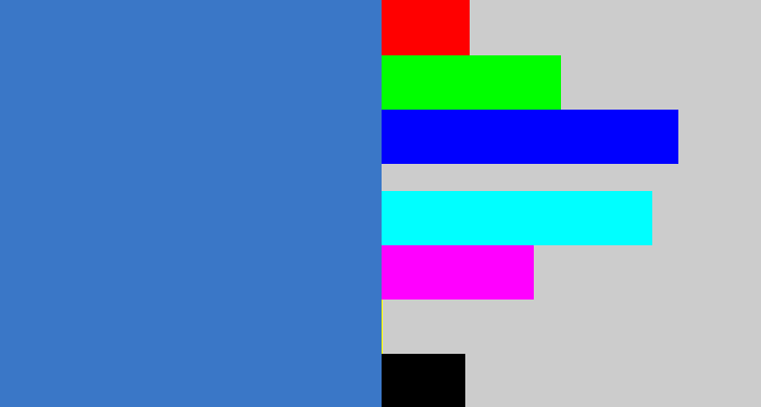 Hex color #3a77c7 - windows blue