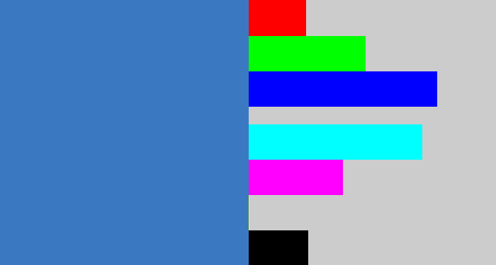 Hex color #3a79c2 - windows blue