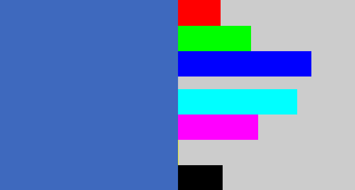 Hex color #3e69be - windows blue