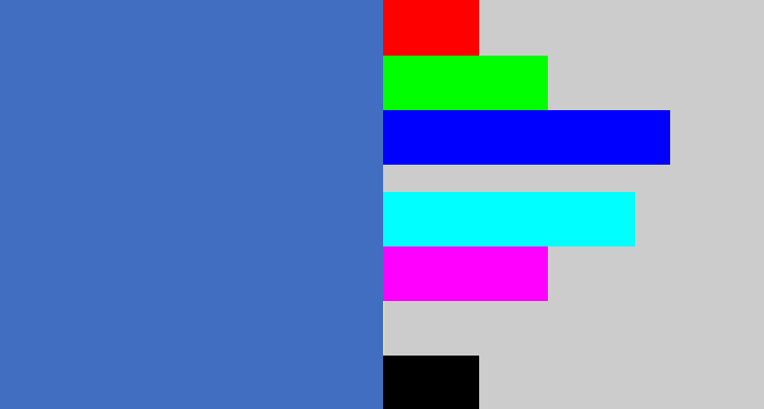 Hex color #416ec0 - windows blue