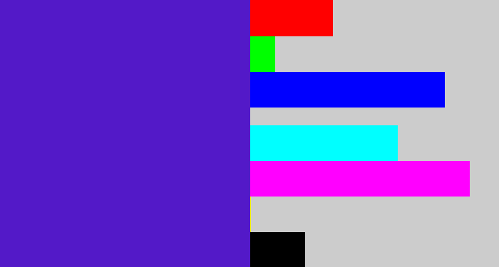 Hex color #5319c8 - purple/blue