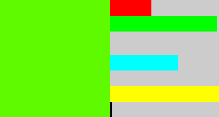 Hex color #60fa00 - bright lime green