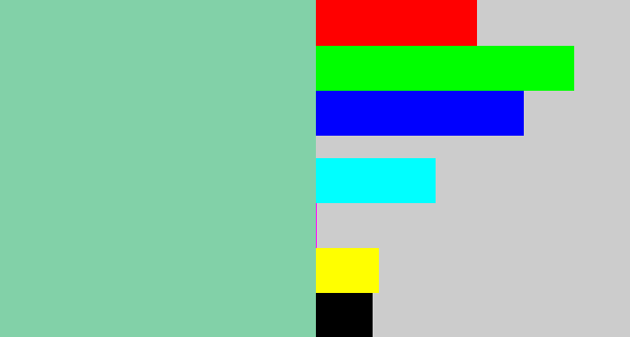 Hex color #82d1a8 - pale teal