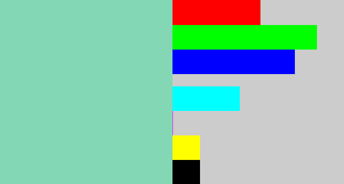 Hex color #83d7b4 - pale teal