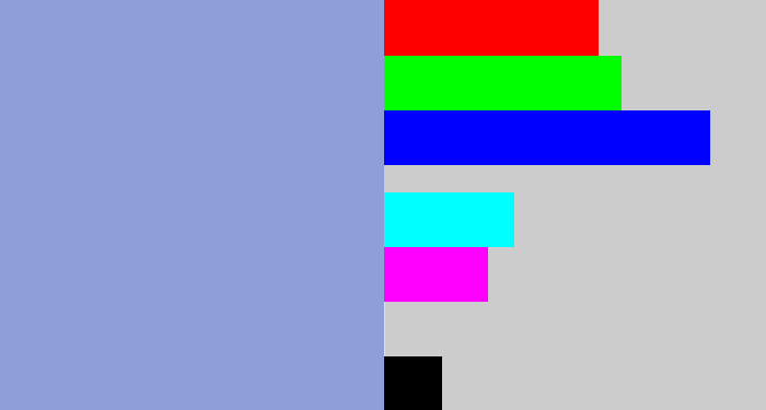 Hex color #8f9ed9 - perrywinkle