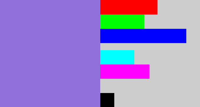 Hex color #9170db - purpley