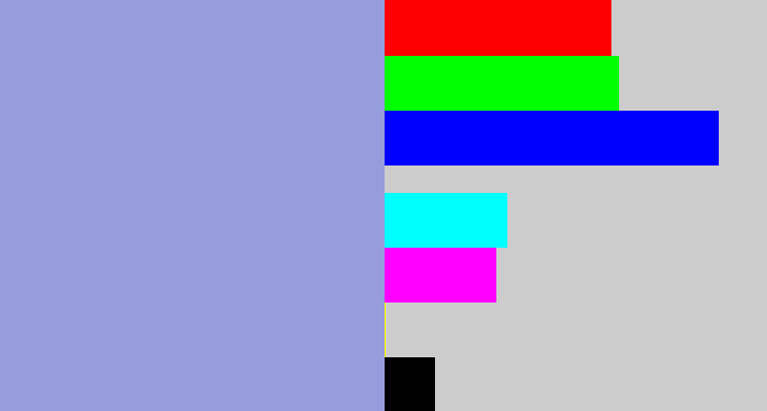 Hex color #979cdd - perrywinkle