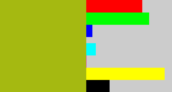 Hex color #a5b911 - snot