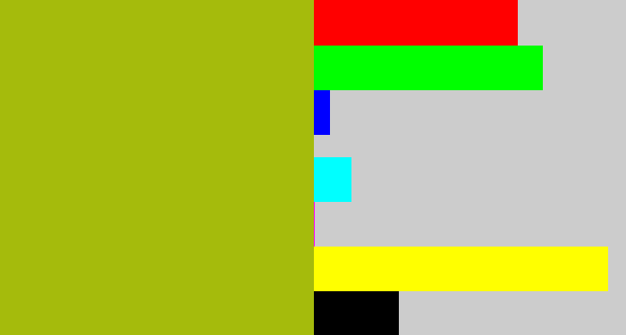 Hex color #a5bb0c - snot