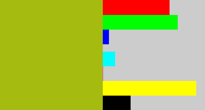 Hex color #a5bb10 - snot