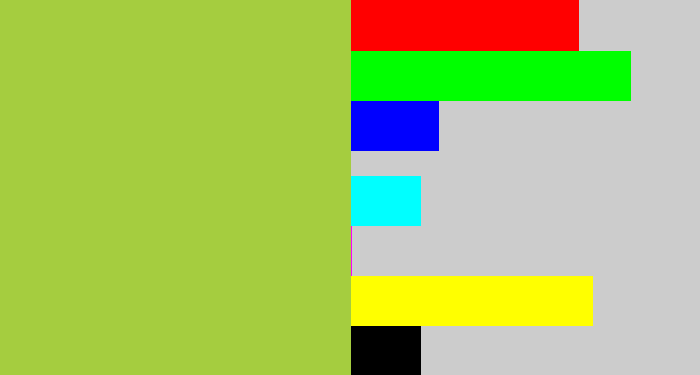 Hex color #a5cd3f - booger