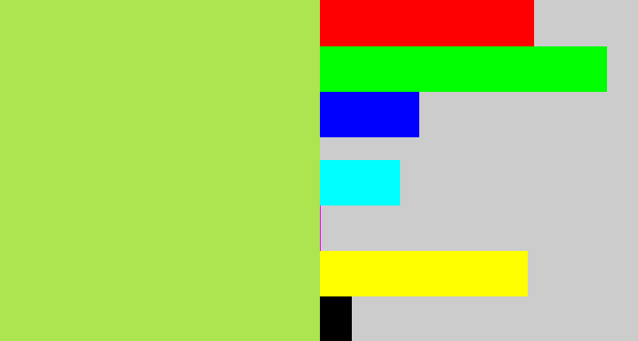 Hex color #ace550 - kiwi