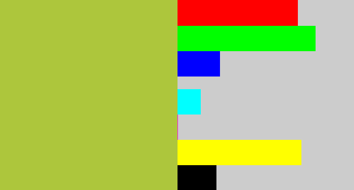 Hex color #adc63c - booger