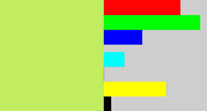 Hex color #bded5f - pear