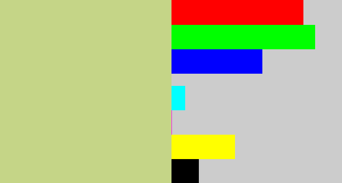 Hex color #c5d587 - greenish beige