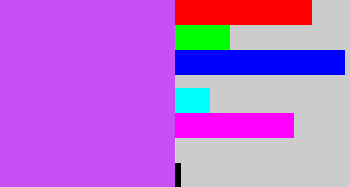 Hex color #c64ff8 - bright lilac