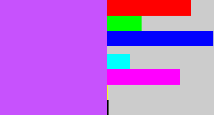 Hex color #c752fd - bright lilac