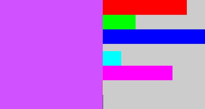 Hex color #d051ff - heliotrope