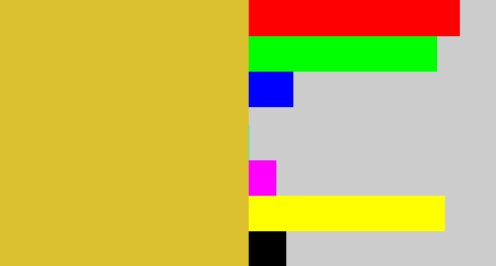 Hex color #dac12d - macaroni and cheese