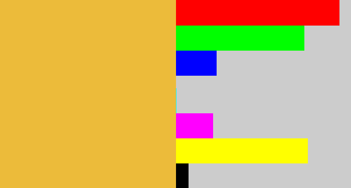 Hex color #ecbb3a - macaroni and cheese