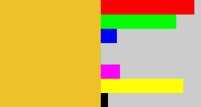 Hex color #eec02a - macaroni and cheese