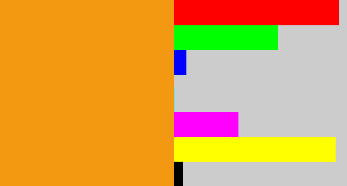 Hex color #f29911 - tangerine