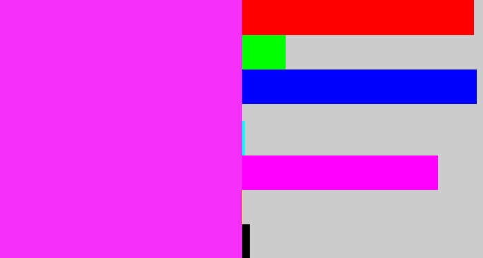 Hex color #f42ff7 - pink/purple