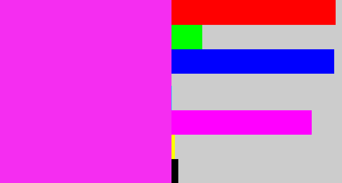 Hex color #f52df1 - pink/purple