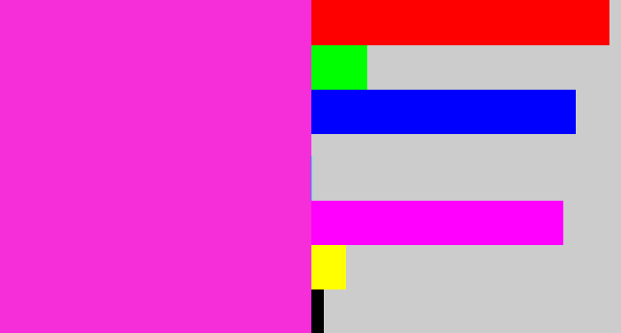 Hex color #f52ed9 - pink/purple