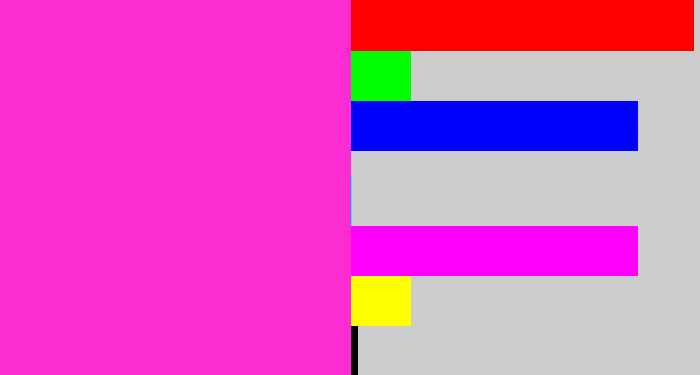 Hex color #fb2cd1 - pink/purple