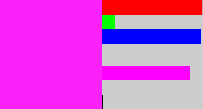 Hex color #fc21fb - pink/purple